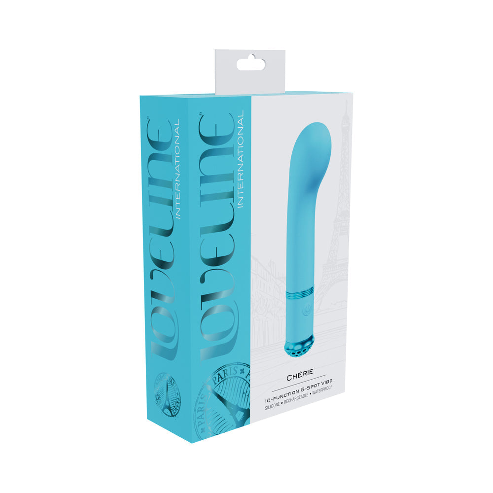 Loveline Chérie G-Spot Vibrator - Blue